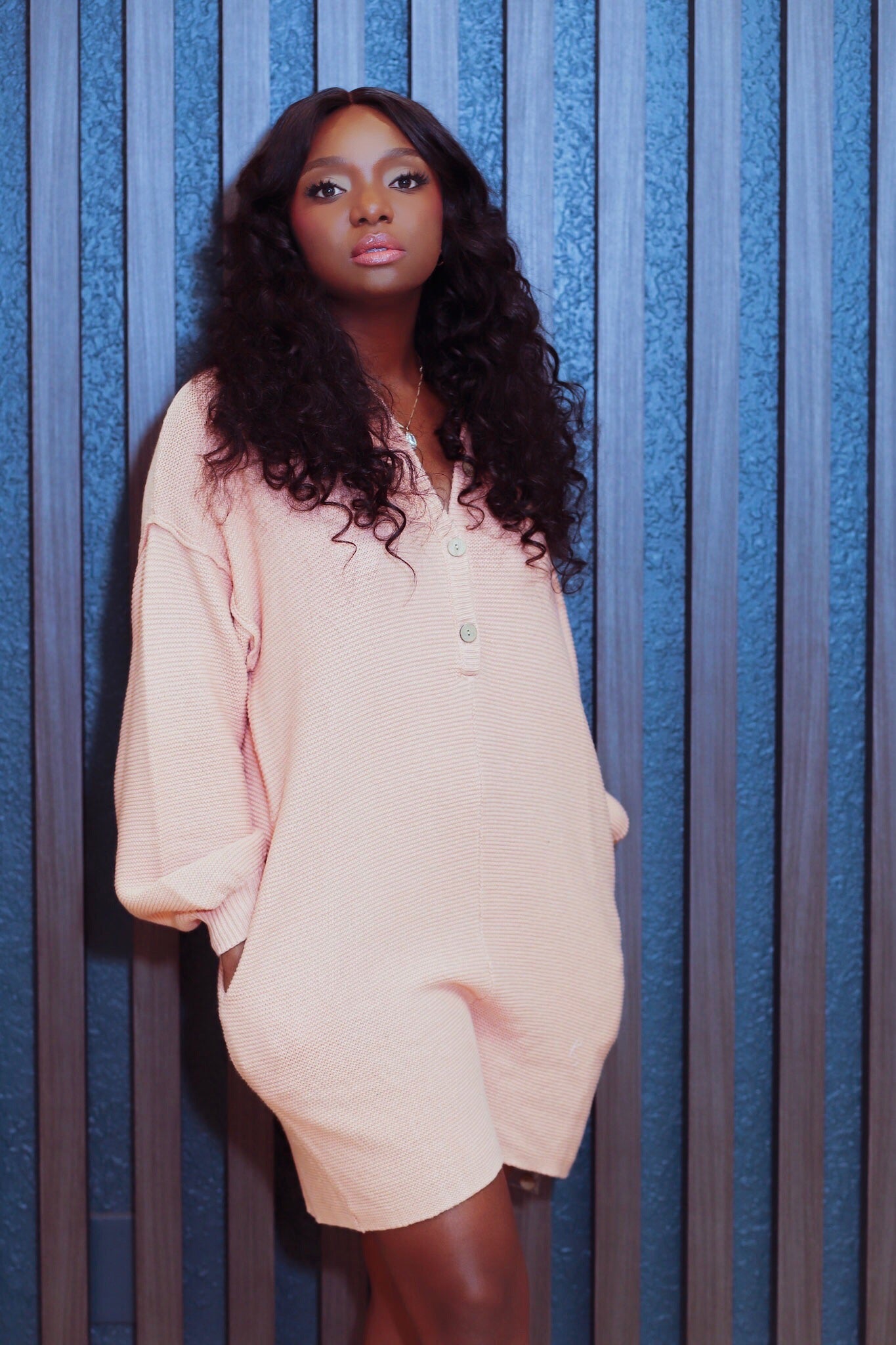 Serious Style Blush Jumpsuit